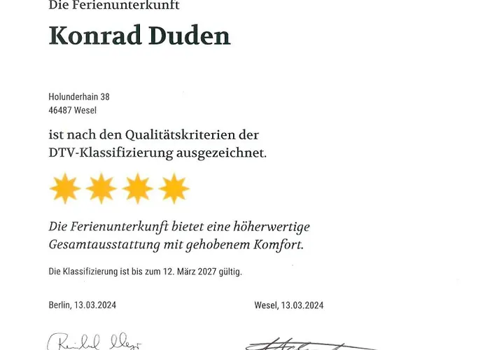 Ferienwohnung Konrad Duden
